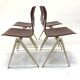 Lot of 4 vintage chairs Galvanitas S22 in the Netherlands