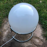 Space age opaline ball lamp circa 1970