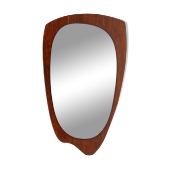 Beech framed mirror