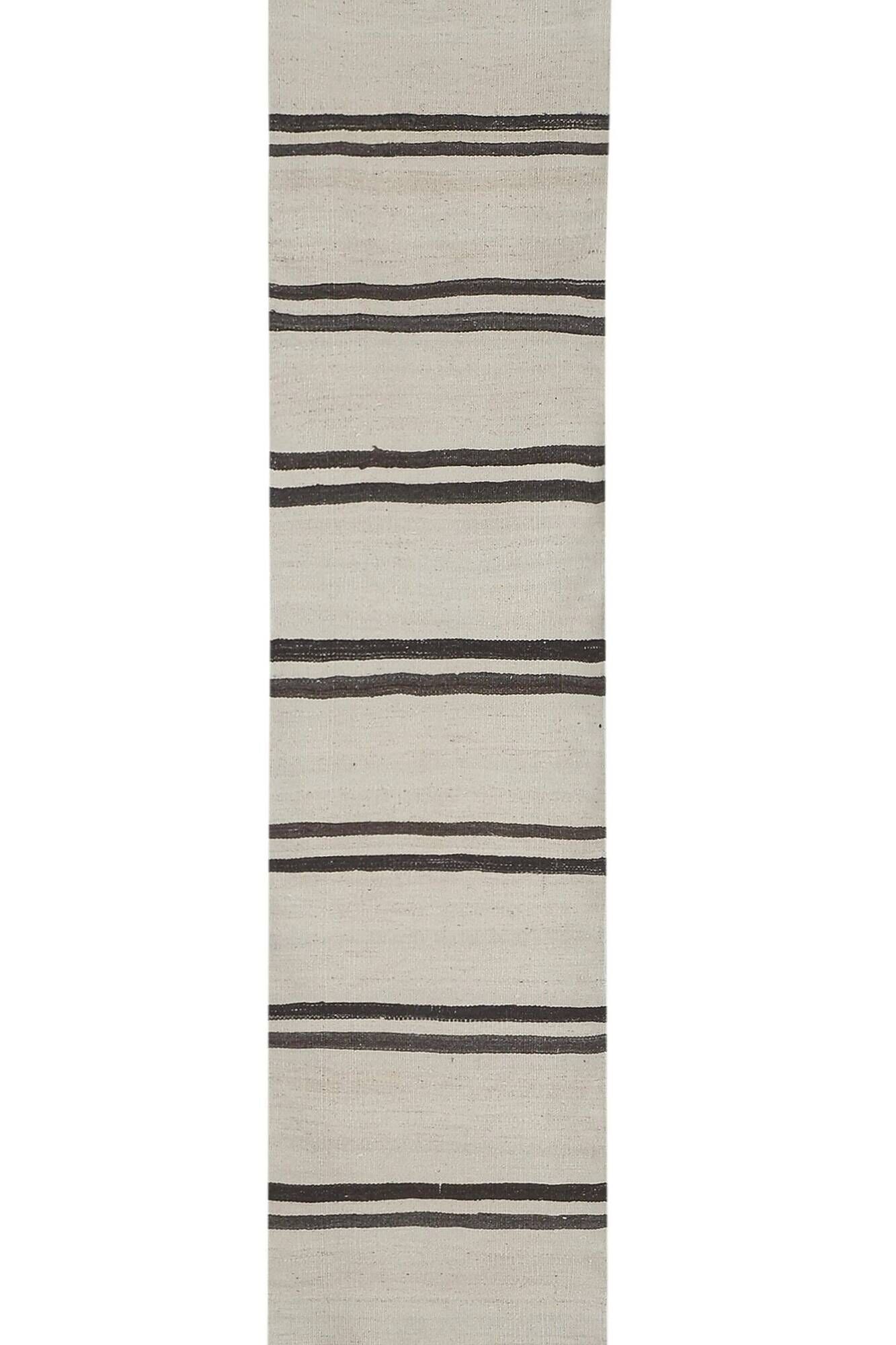 Vintage Turkish hallway rug 57x474 cm