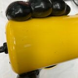 80s metal and plastic table lamp