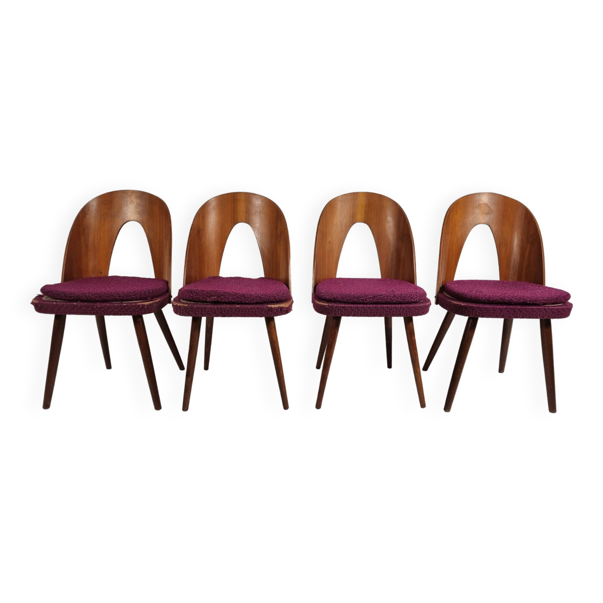 Vintage chairs by Antonin Suman from the 1960s, Set of 4