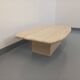 Vintage travertine coffee table from the 80s