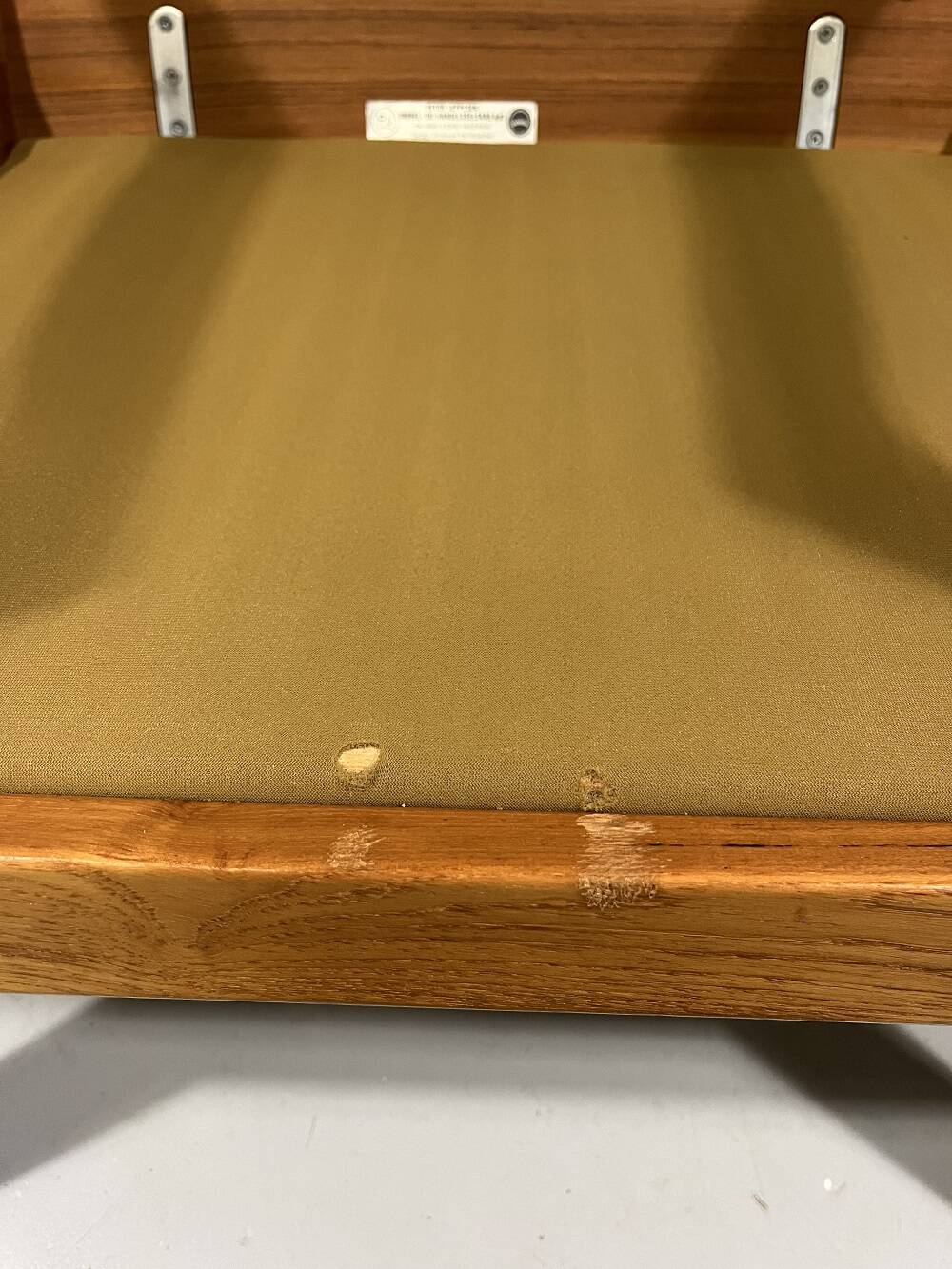 Ole Wanscher high back rocking chair Senator 1960’s