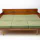 mid century folding sofabed by jindřich halabala for up závody, 1950´s