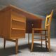 Bureau année 60 + Chaise bistro Luterna