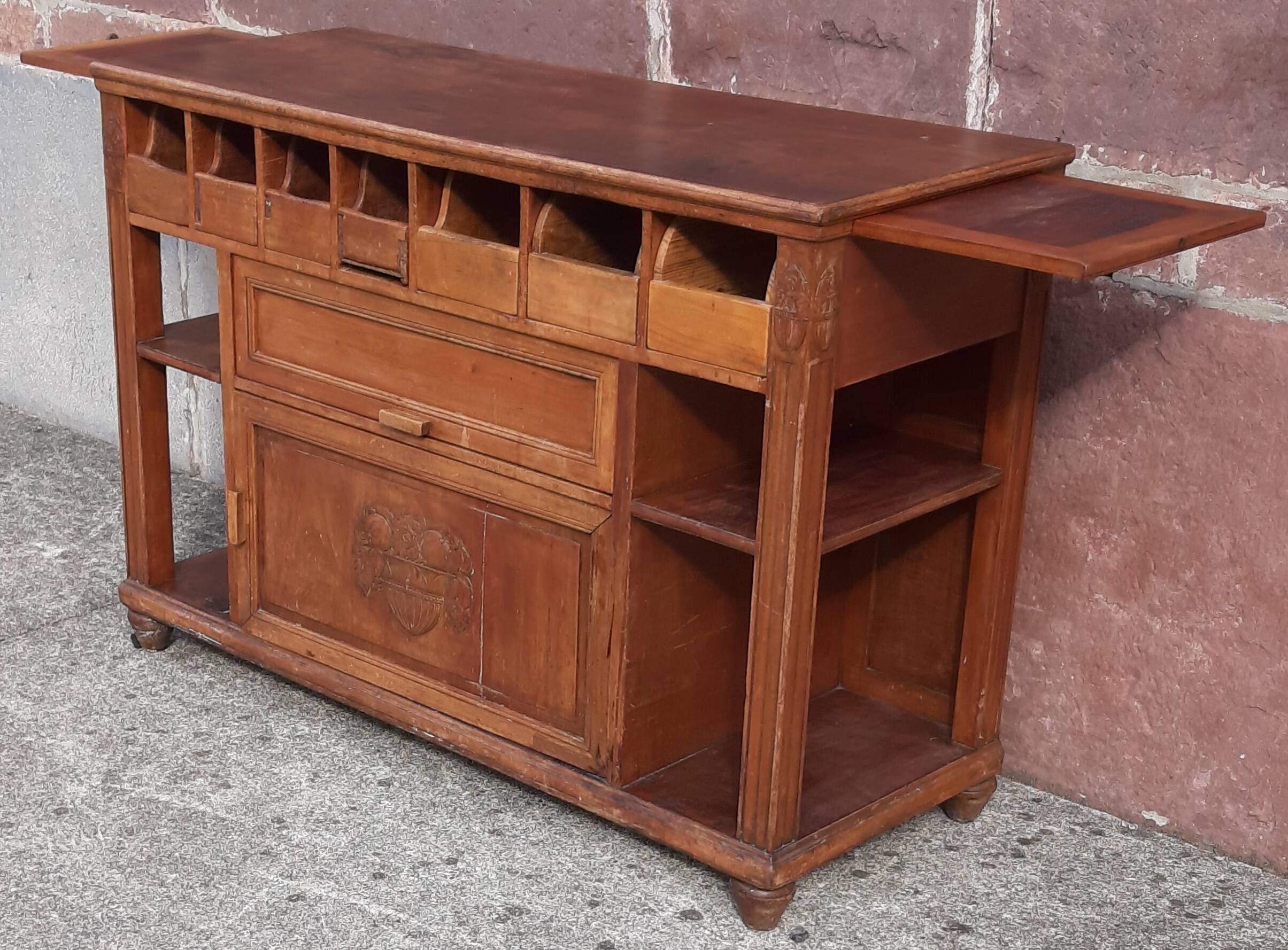 1950s restaurant serving trolley (serving console or coffee cabinet)