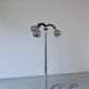 Chrome 3-arm space-age floor lamp | Italy | 1970s