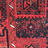 Tapis ancien turkmen belutch afghan 94x184 cm
