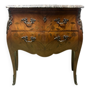 Commode sauteuse galbée