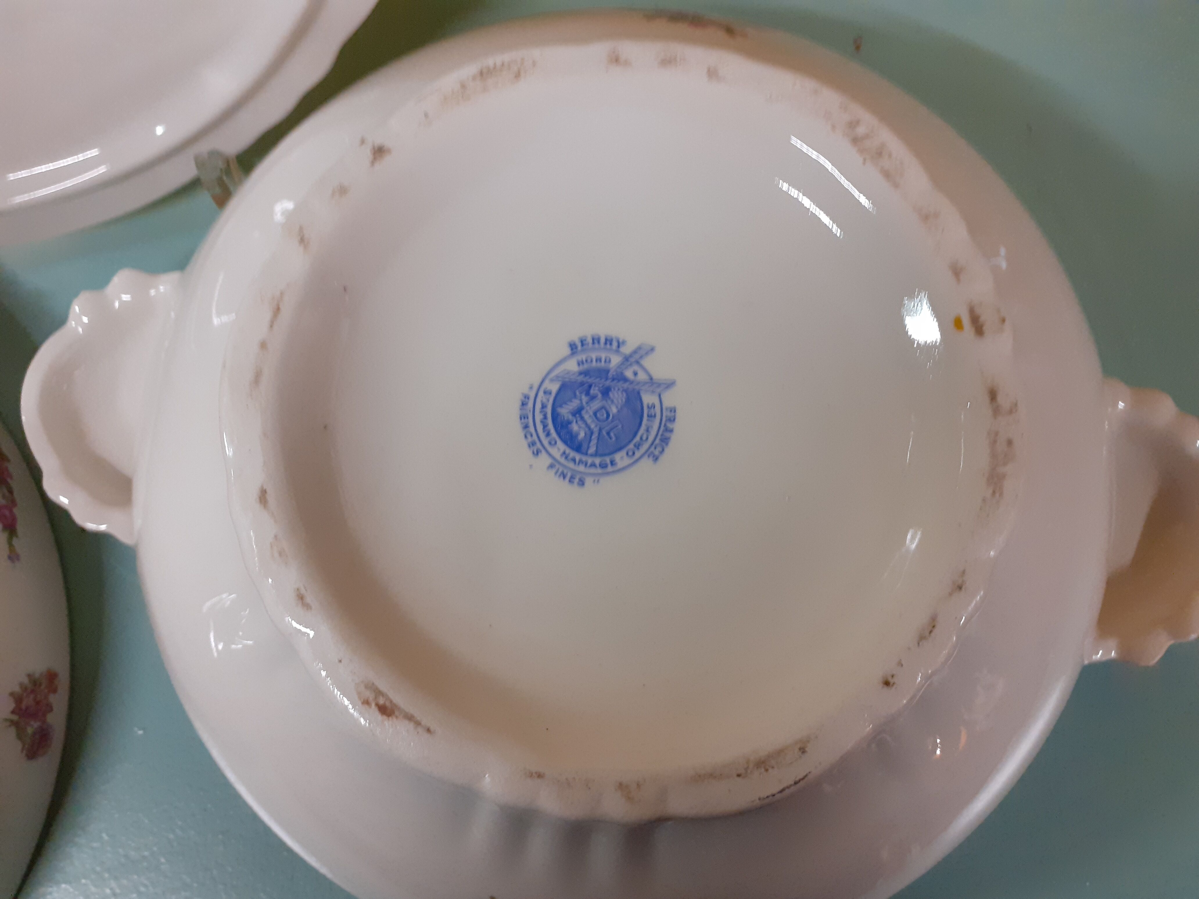 St amand salad bowl and tureen