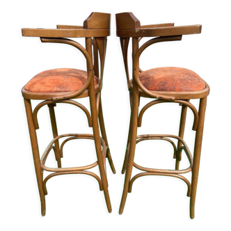 Wooden bar stools
