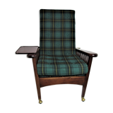English Green Morris Chair - Arts and Crafts