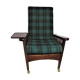 English Green Morris Chair - Arts and Crafts
