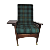 English Green Morris Chair - Arts and Crafts