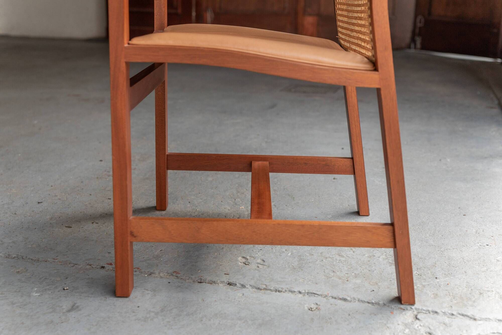 Set of 8 'King series' dining chairs by Rud Thygesen & Johnny Sørensen