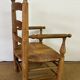 Solid wood chair