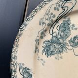 4 plates iron earth Royat sarreguemines U&C