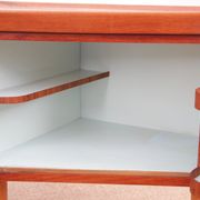 Bureau scandinave boomerang en teck d'Arne Hovmand Olsen
