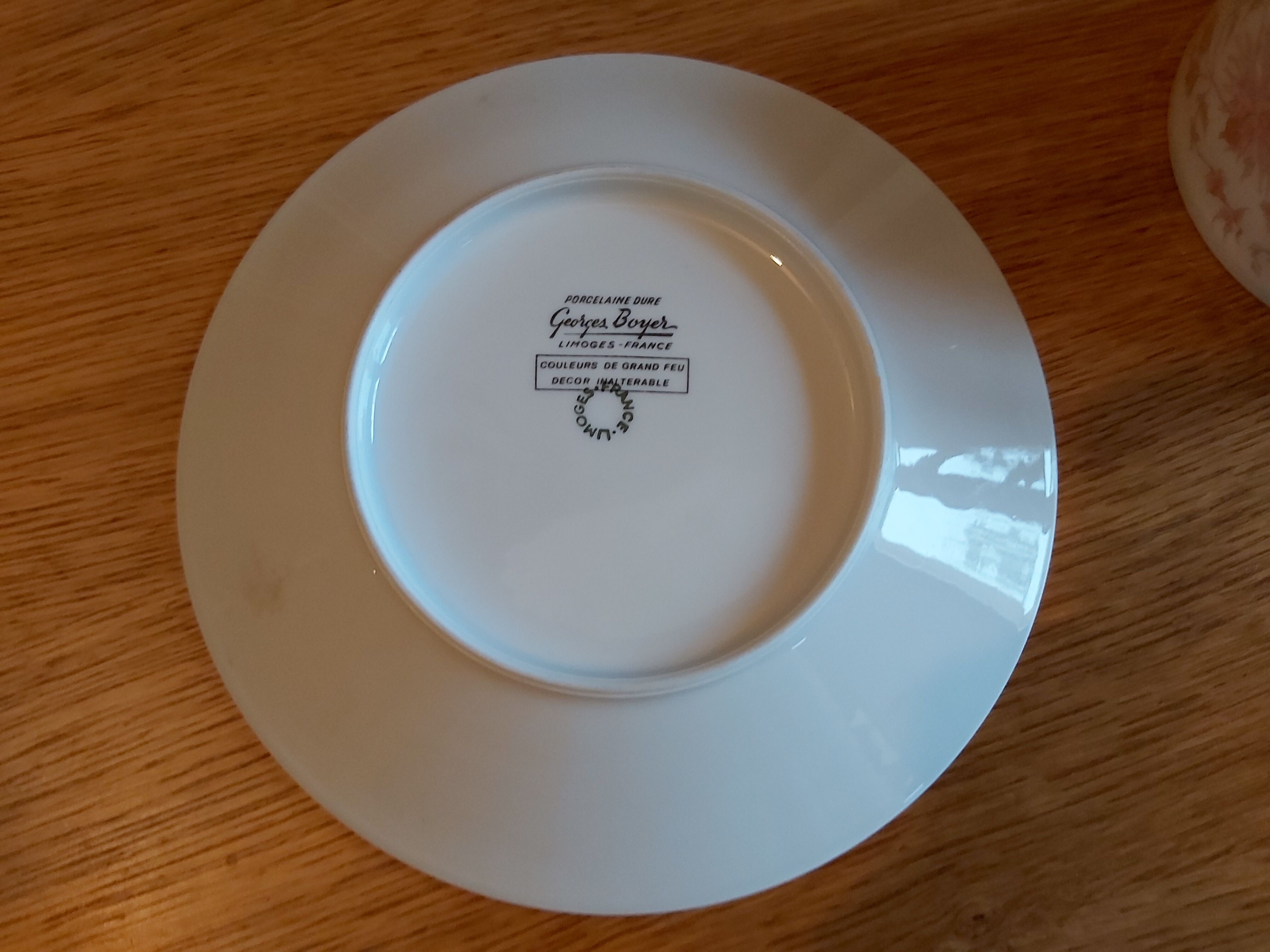 Limoges porcelain lunch cup georges boyer