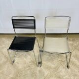 Paire de chaises scoubidou enfant