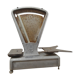 Old industrial vintage grocery scale