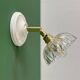 Vintage glass cut lampshade - tableware collection (APPV01)