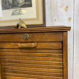 Double curtain binder