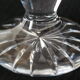 Vase soliflore cristal de bohème taillé main