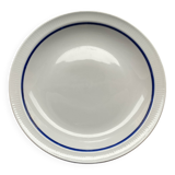 Pyroblanc porcelain dessert plates