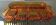 Vintage amber/molded glass tray