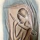 African Art - Zaire 1950's - Signed NY'Bandoki