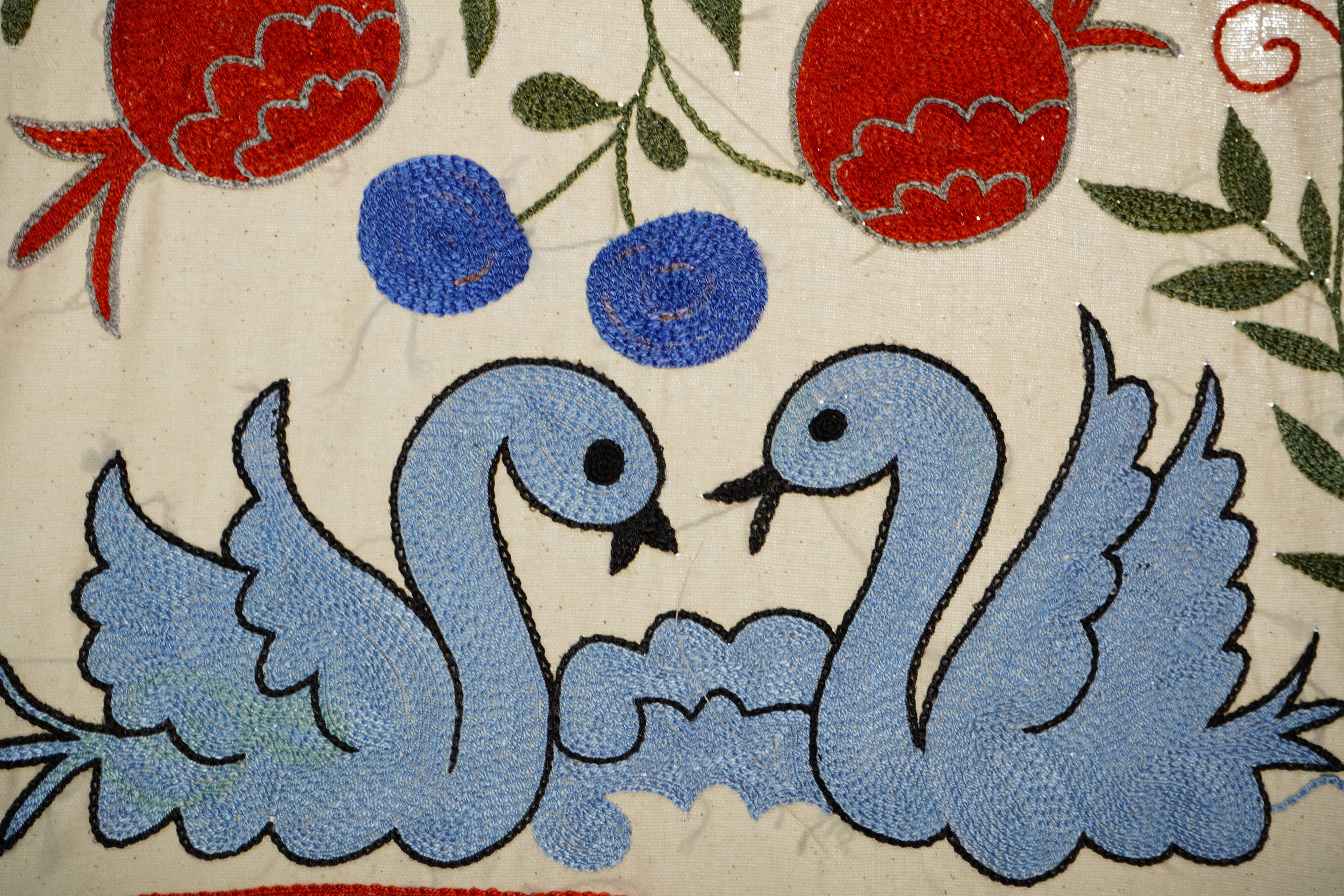 Vintage Turkish rug hand-knotted 50x92cm