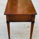 Table d'appoint rectangulaire directoire en bois massif