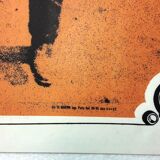 Original movie poster "The Seven Mercenaries"1961 McQueen,Brynner,Bronson...