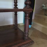 Ancien-Desserte-Console-Meuble de présentation-Henry II-fin xixème
