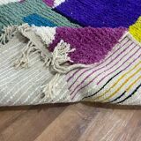 Moroccan rug in handmade wool 2.5 x 1.5 m