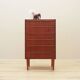 Commode en teck, design danois, années 1970, production : Danemark