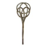 Antique wicker carpet beater
