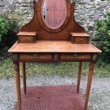 Coiffeuse de style Louis XVI avec sa chaise, 1925
