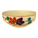 Salad bowl earthenware Sarreguemines model Ginette