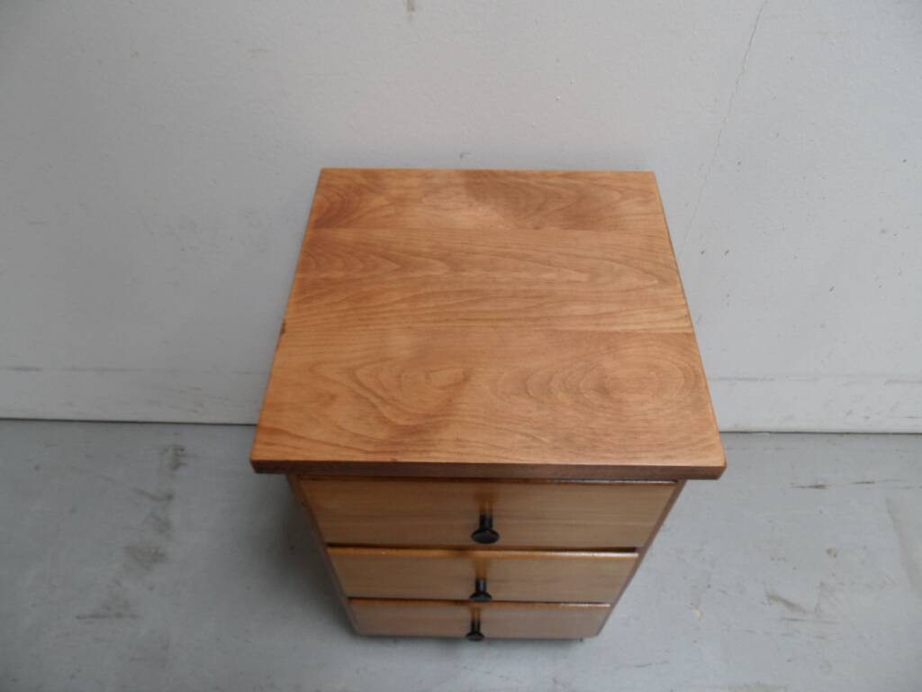 Vintage filing cabinet with drawers