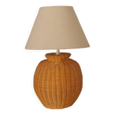 Wicker lamp