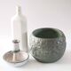 1950s ceramic candle holder