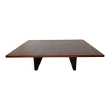 Table Basse Axel Vervoordt Bois E Bambou Laque Belgique 1980