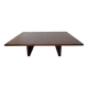 Table Basse Axel Vervoordt Bois E Bambou Laque Belgique 1980