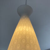 Vintage opaline pendant light from the 60s and 70s