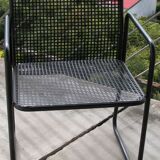 Set of 2 Italian design armchairs from the 80s!