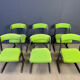 Set of 6 Kangaroo chairs by Emile Baumann, 1960s
