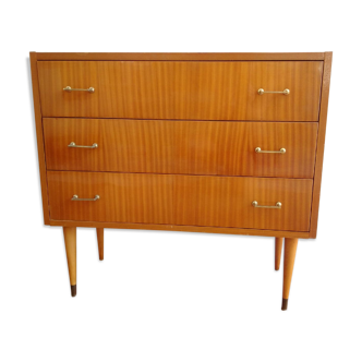 Commode vintage années 60 pieds compas